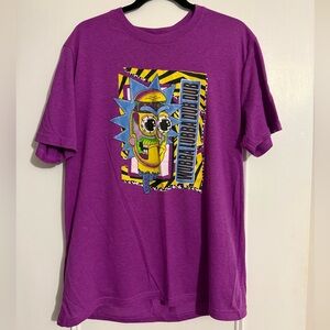 Purple Graphic T-Shirt